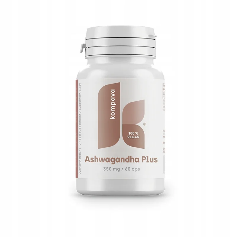 KOMPAVA Ashwagandha Plus 60 kapslí