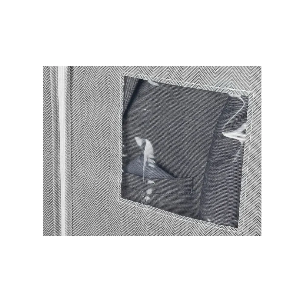 Compactor Boston 60 x 100 cm obal na obleky a krátké šaty šedý