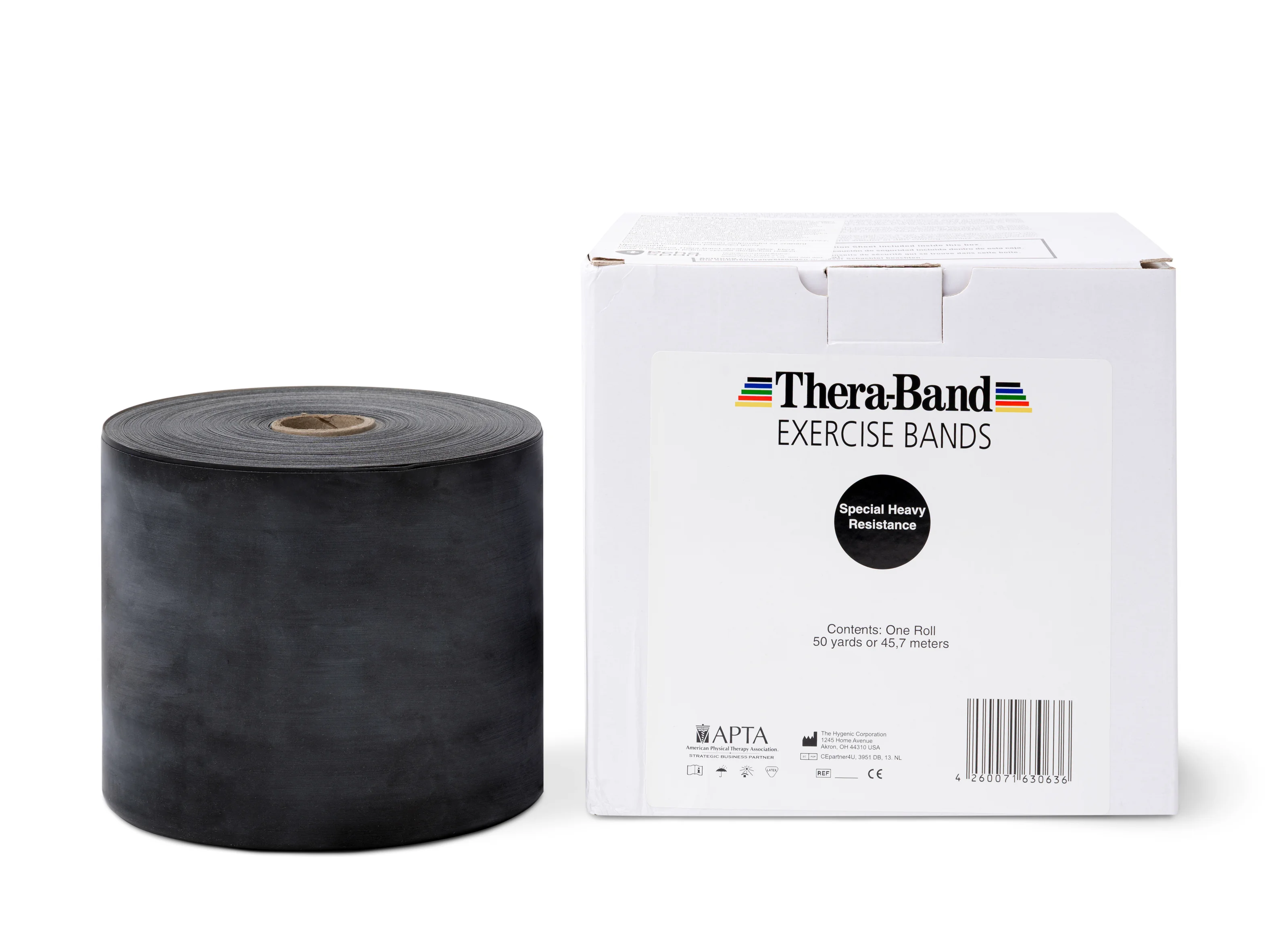 Thera-Band Posilovací guma 45,5 m, černá, speciálně silná