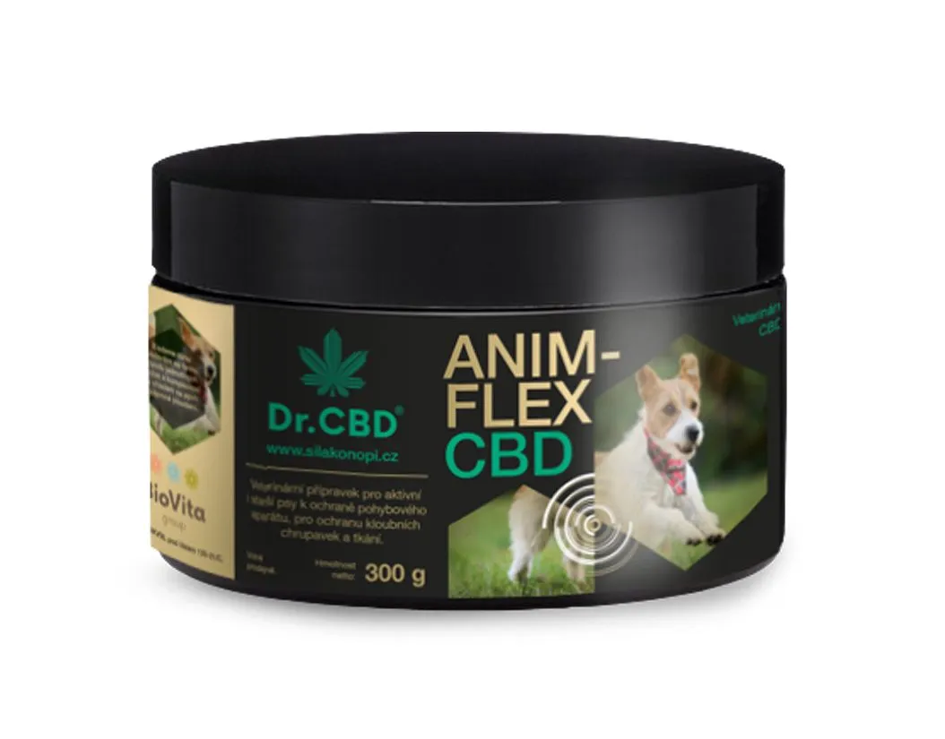 Dr.CBD Anim-flex CBD kloubní výživa 300 g