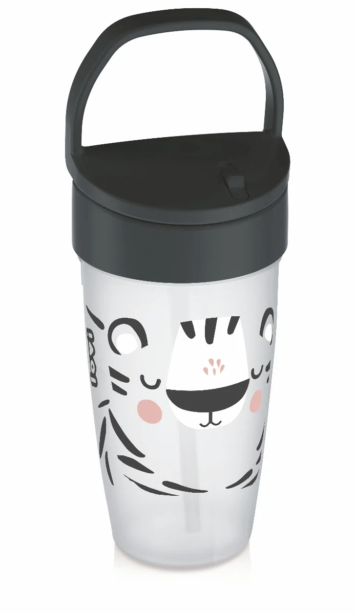 LOVI Salt &Pepper Active 350 ml hrníček se slámkou 1 ks