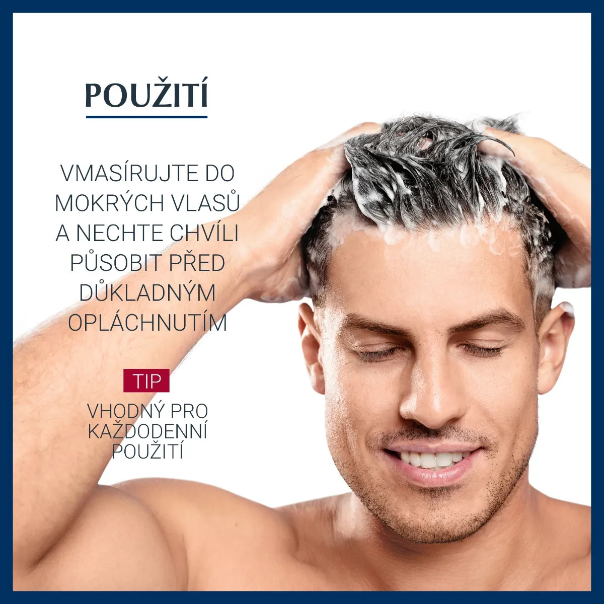 Eucerin Dermocapillaire 5% UREA Šampon na vlasy pro suchou pokožku hlavy 250 ml