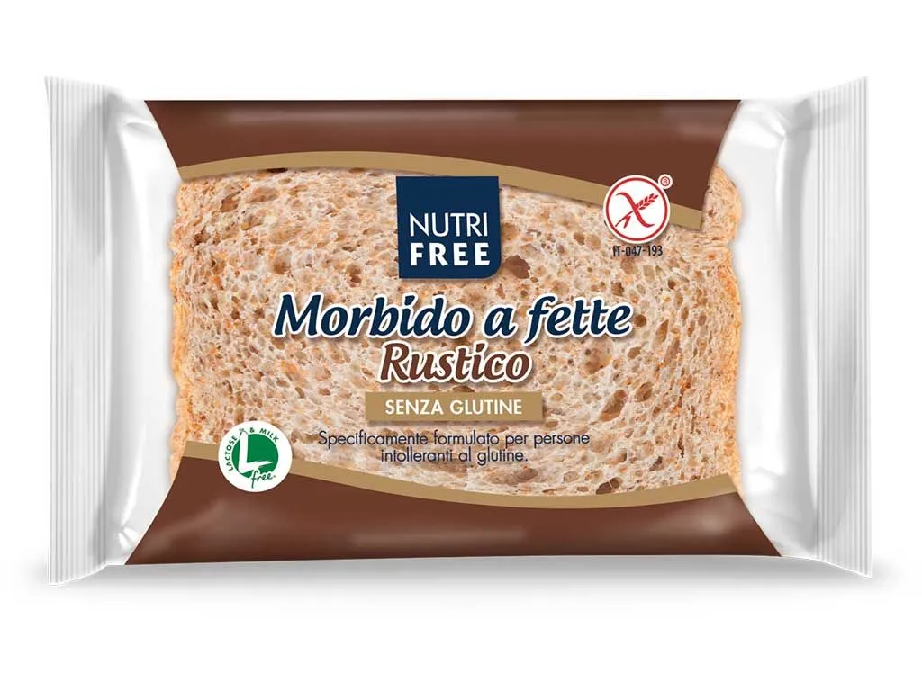 Nutrifree Bezlepkový toastový chléb celozrnný