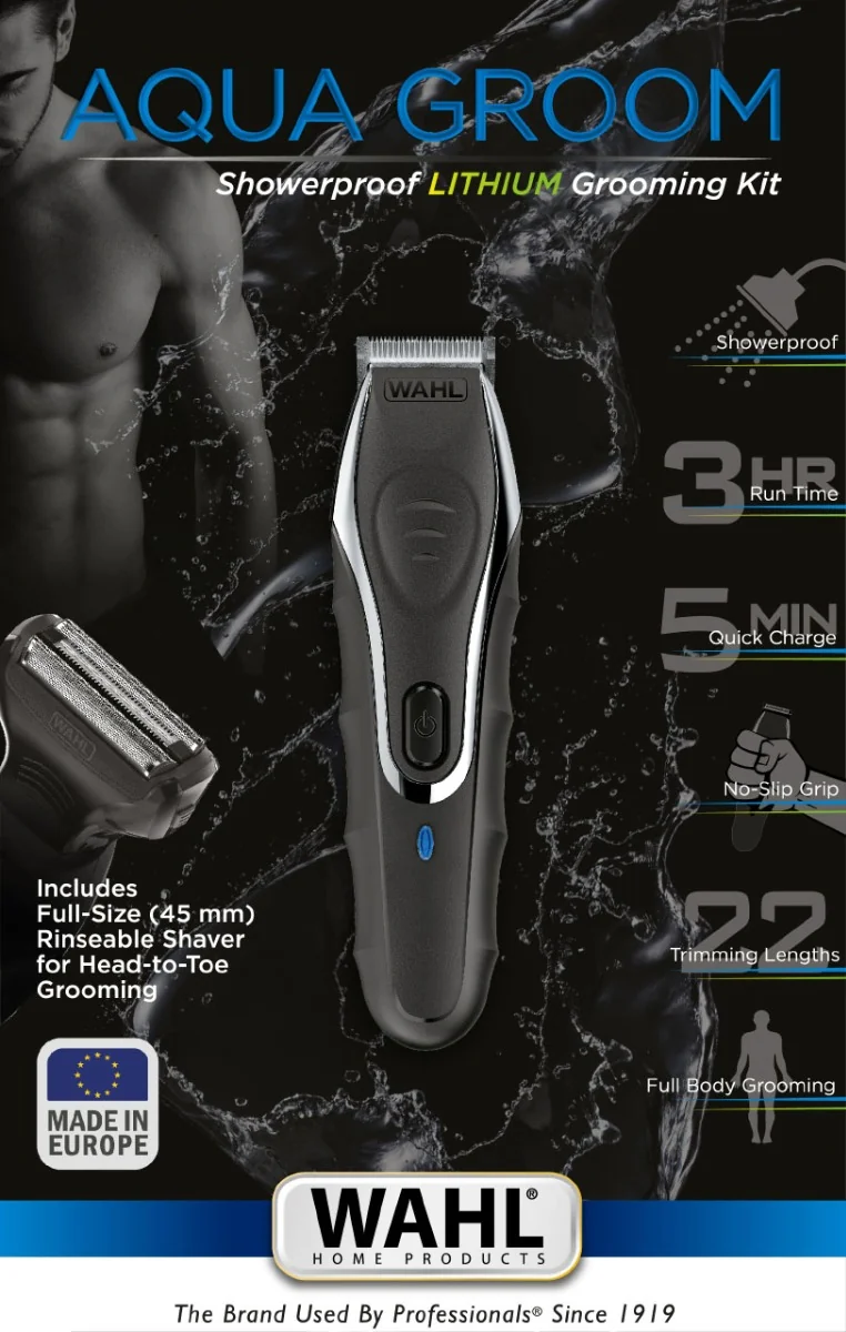 WAHL 09899-016 Aqua Groom showerproof