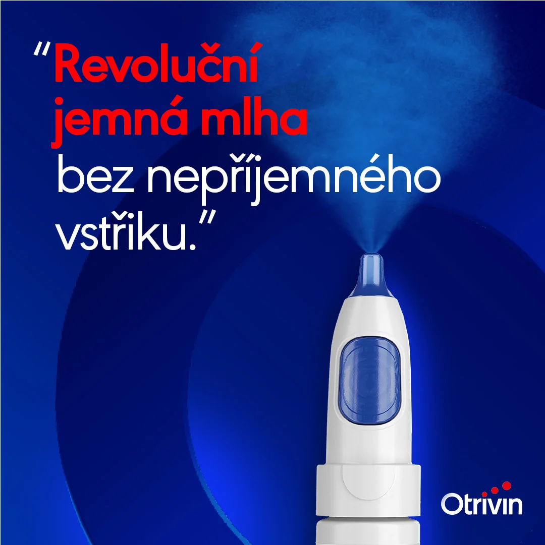 Otrivin Menthol 1 mg/ml nosní sprej, roztok 10 ml
