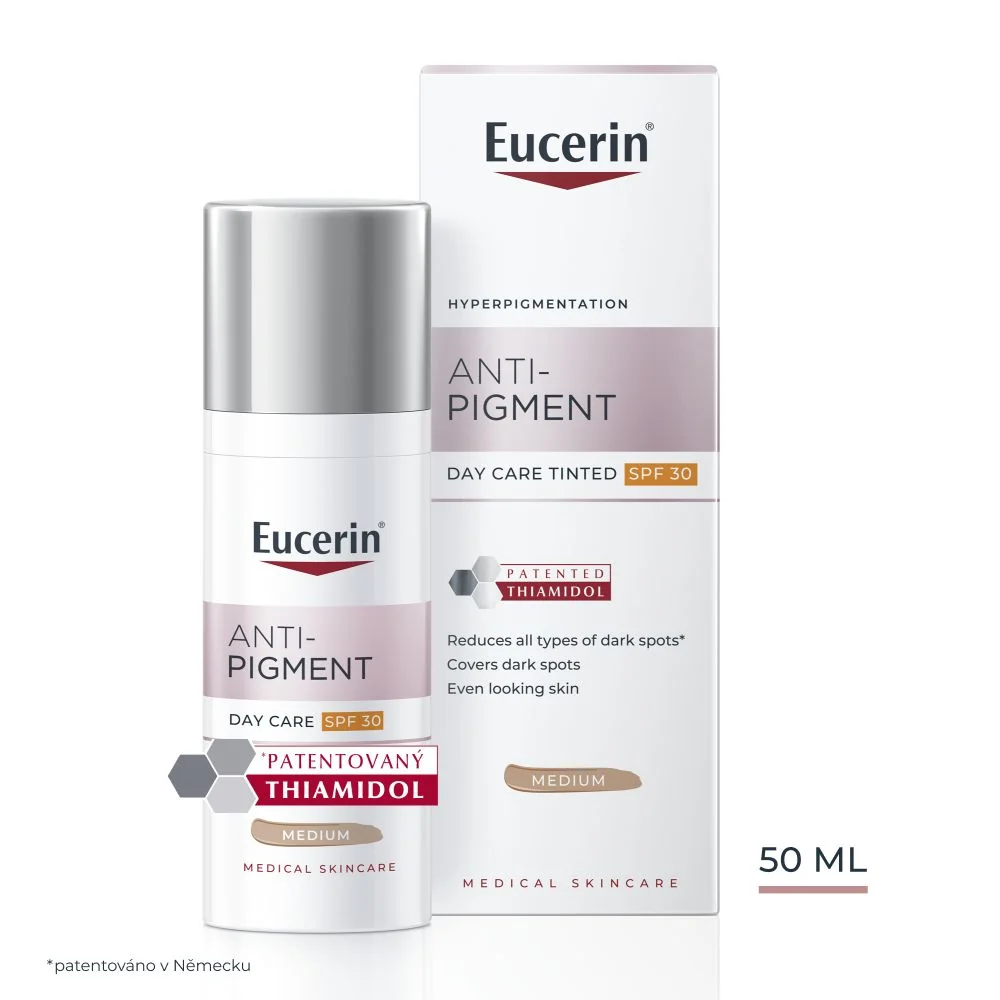Eucerin AntiPigment SPF30 tónovaný denní krém středně tmavý 50 ml