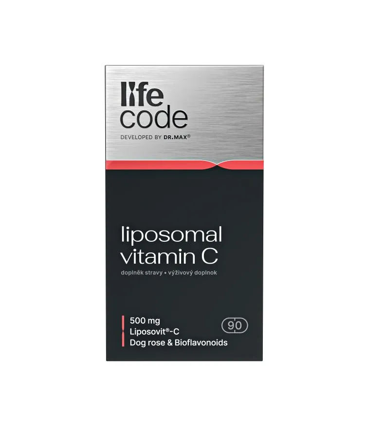 LifeCode developed by Dr. Max® Liposomal Vitamin C 90 kapslí