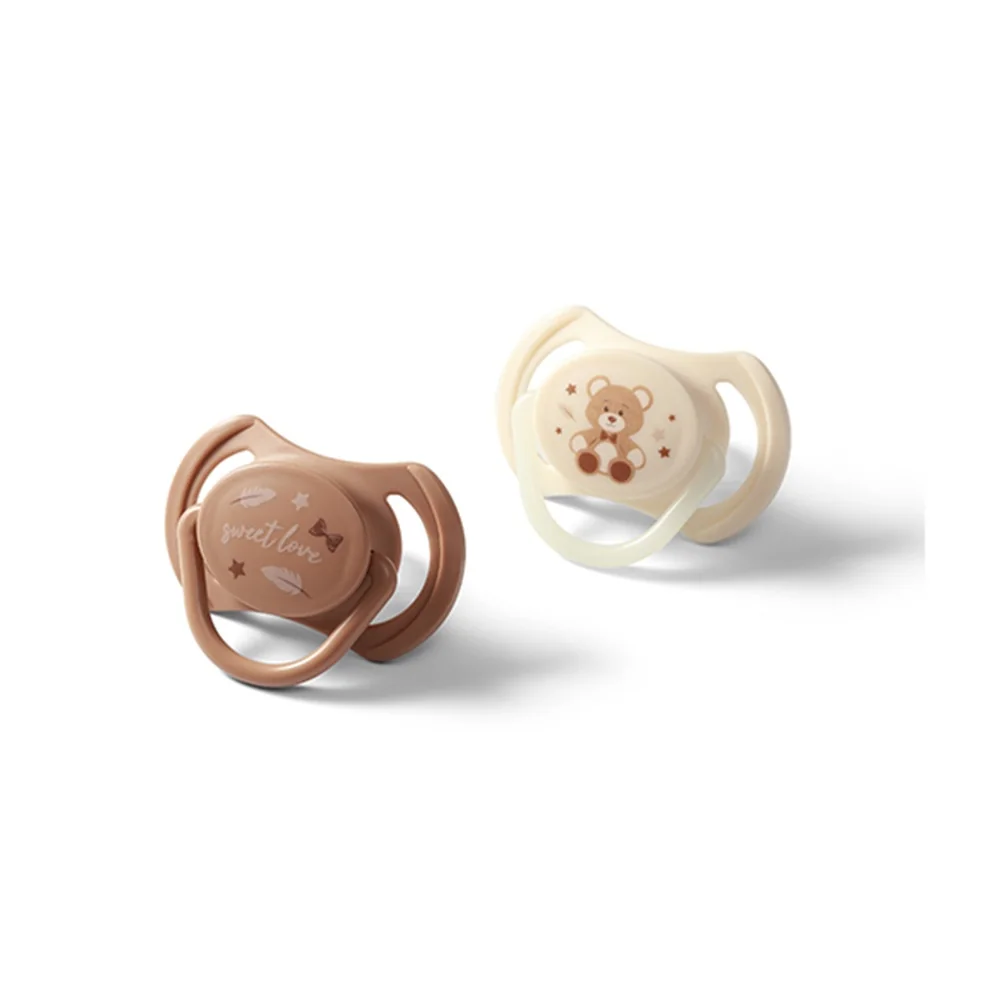 Babyono Dudlíky symetrické 0-6m 2 ks