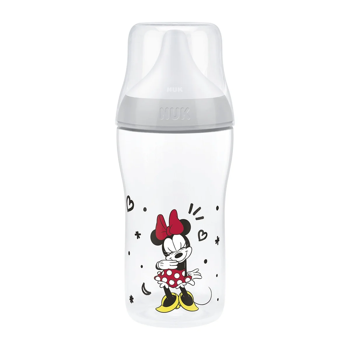 NUK Perfect Match Láhev Disney Mickey 3m+ 260 ml 1 ks grey
