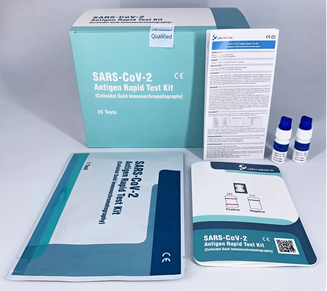 Lepu 2019-nCoV Antigen Rapid Test Kit 25 ks