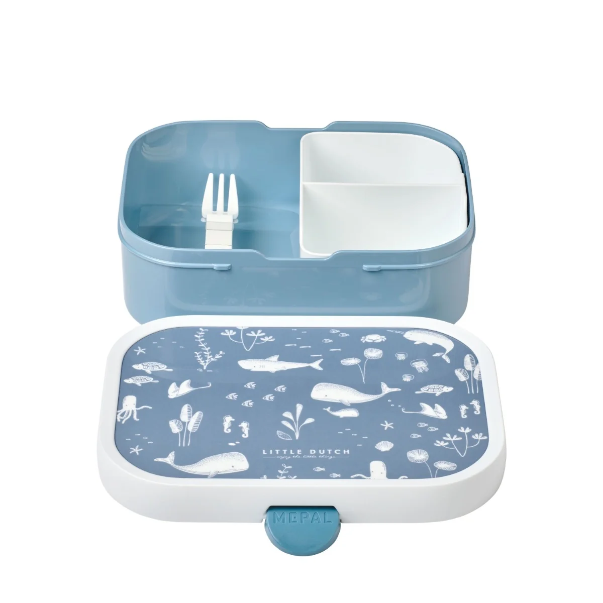 Little Dutch Svačinový box Ocean Blue 1 ks