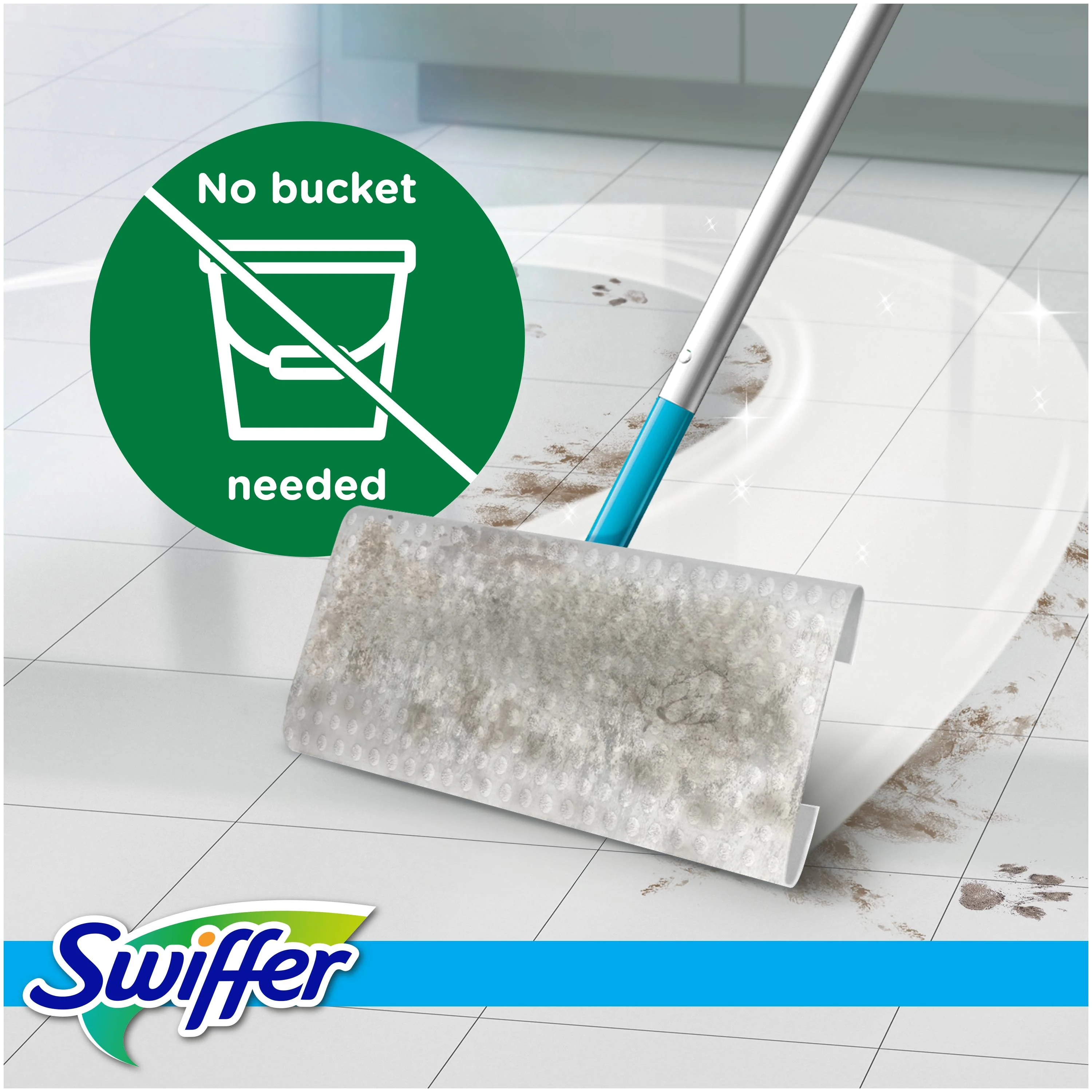 Swiffer Sweeper Vlhčené náhradní ubrousky na podlahu 24 ks citrus