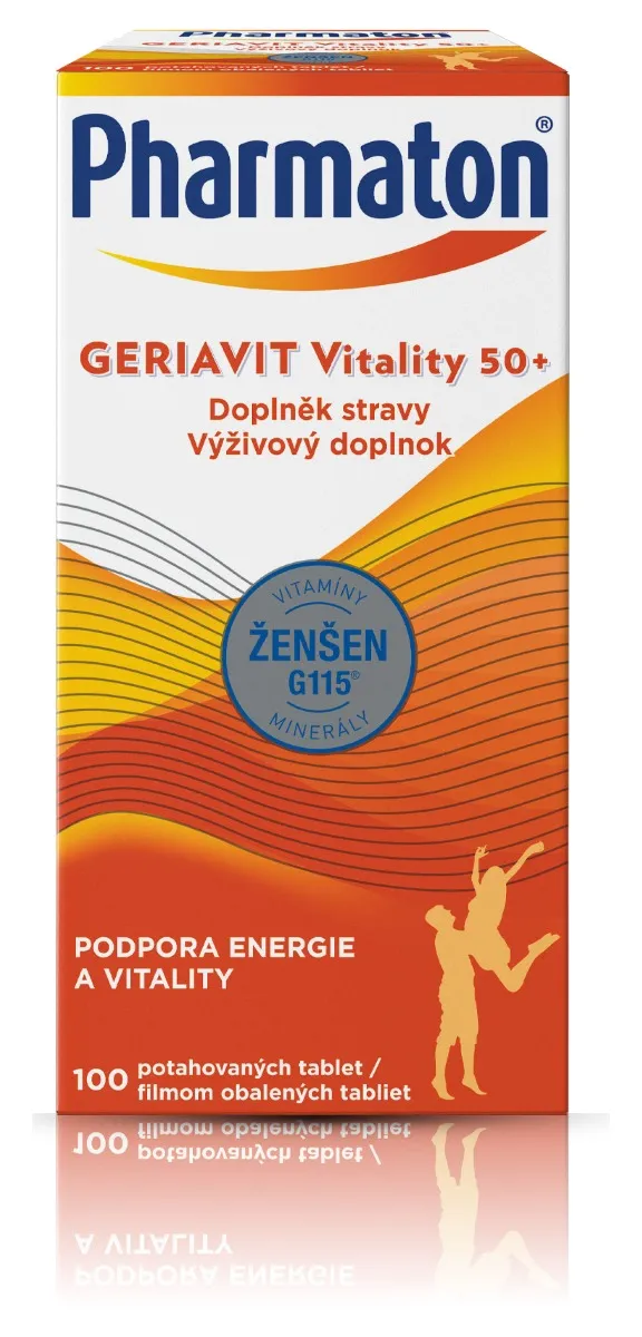 Pharmaton Geriavit Vitality 50+