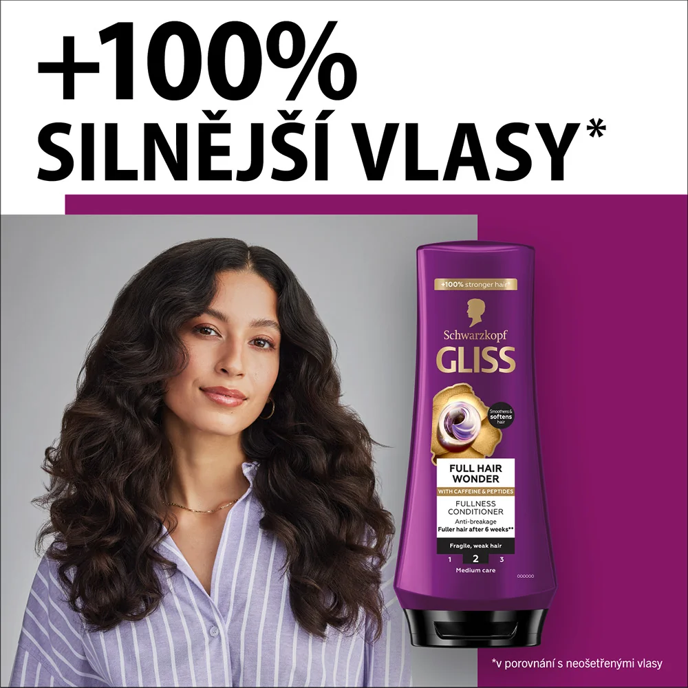 Gliss Full Hair Wonder regenerační balzám 200 ml