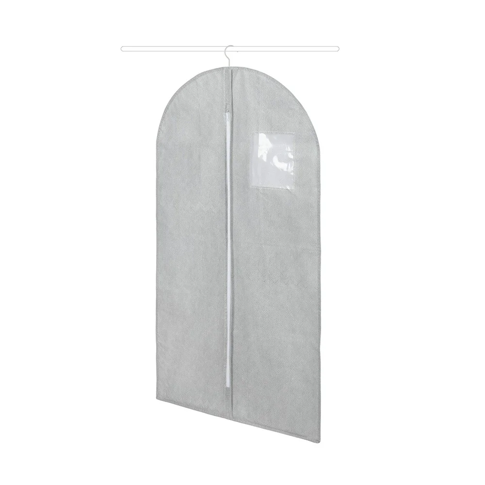 Compactor Boston 60 x 100 cm obal na obleky a krátké šaty šedý