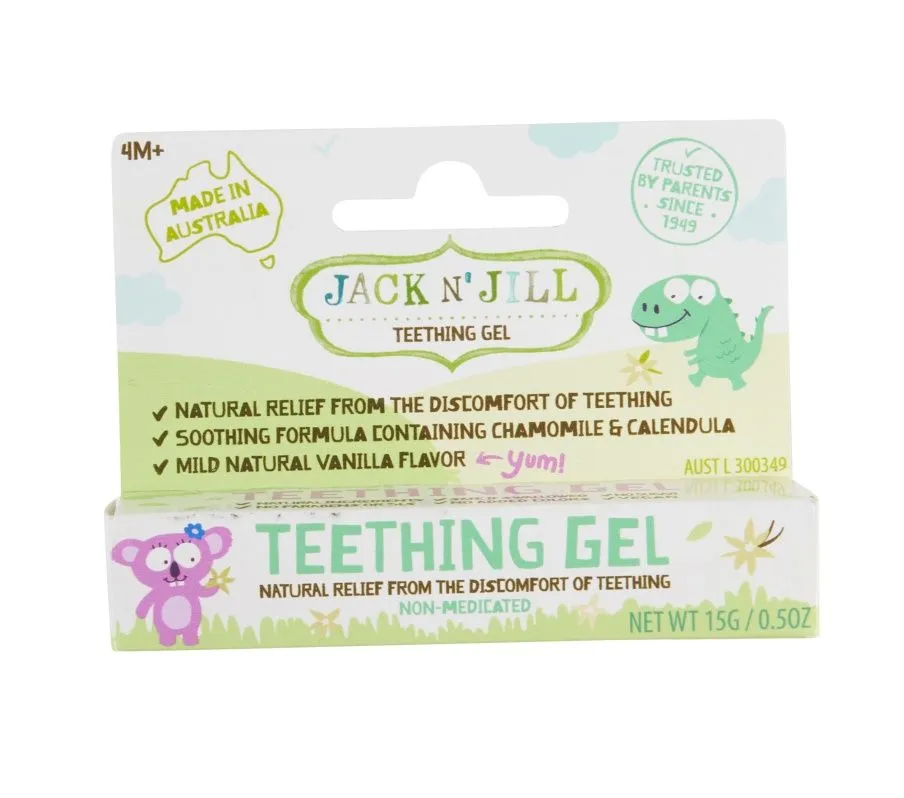JACK N' JILL Gel na prořezávající se zoubky 15 g
