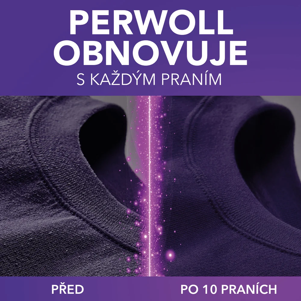 Perwoll Prací gel Dark Bloom 3 l 60 dávek