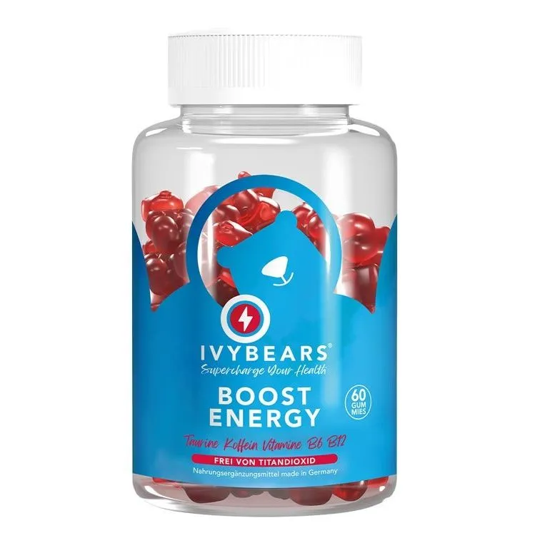 IvyBears Boost Energy vitamíny na energii 60 ks