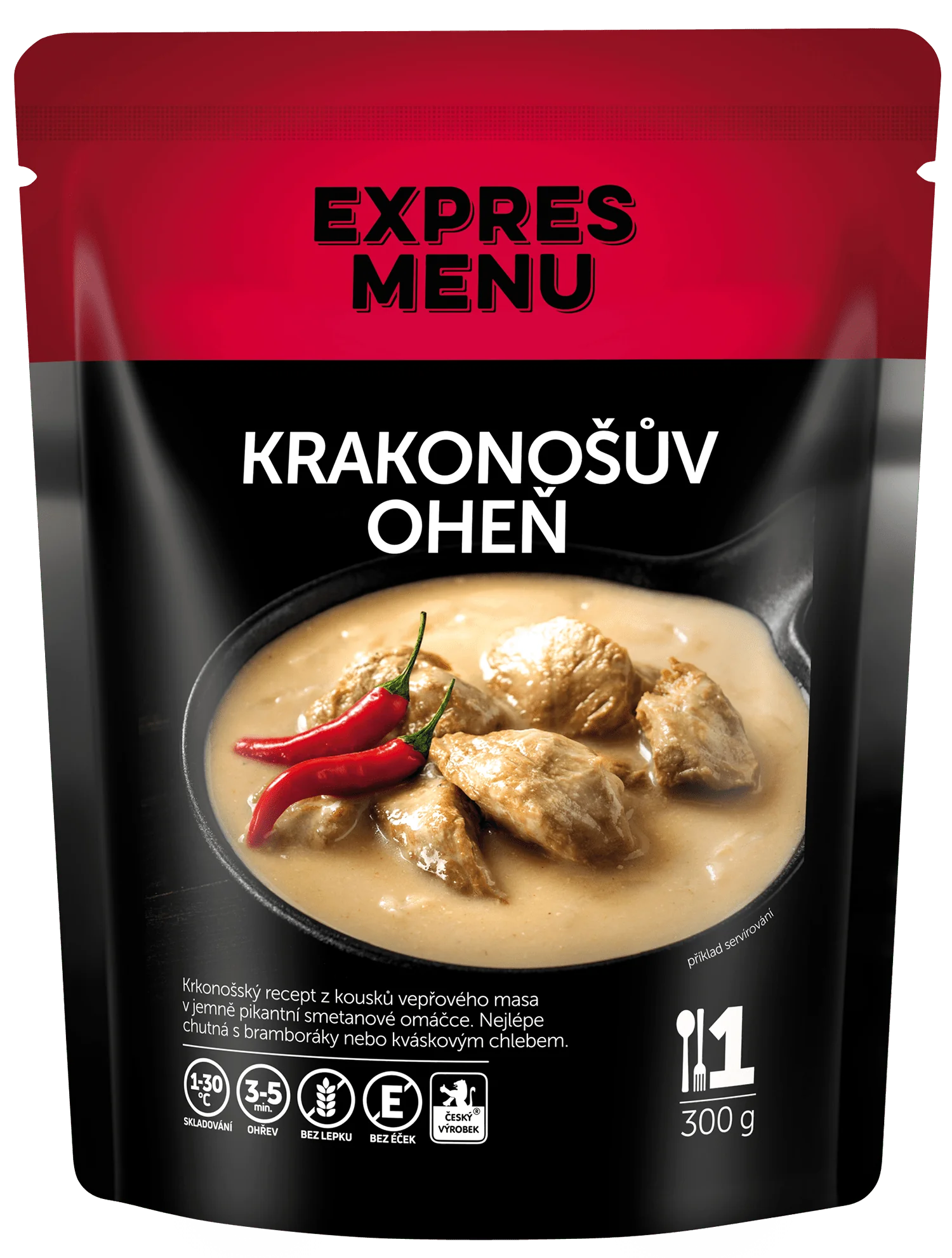 EXPRES MENU Krakonošův oheň 300 g (1 porce)