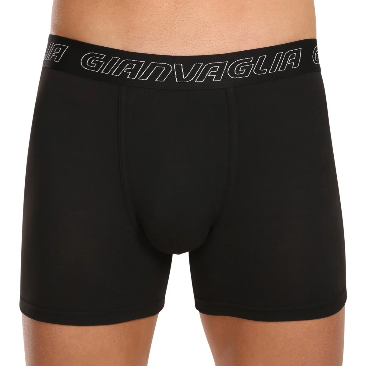 Gianvaglia 5PACK pánské boxerky černé (GVG-5015) M