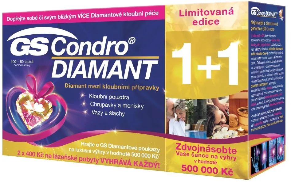 GS Condro Diamant 100 + 50 tablet Vánoce 2017