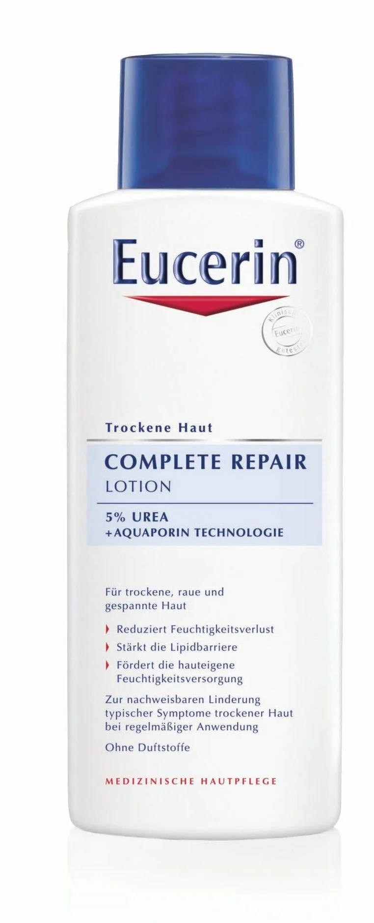 EUCERIN UREA 5% zvláčňující tělové mléko suchá pokožka 250ml