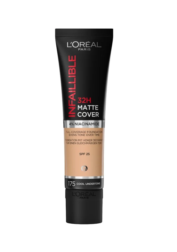Loréal Paris Infaillible 32H Matte Cover odstín 175 Cool Undertone dlouhotrvající make-up 30 ml