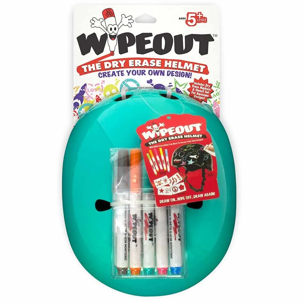 Wipeout Dětská helma zelená Velikost: 49-52cm