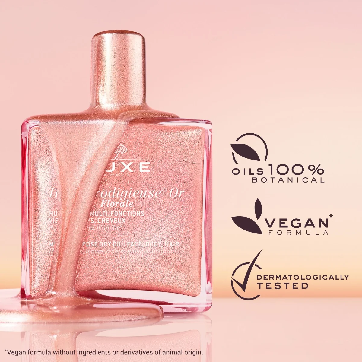 Nuxe Huile Prodigieuse Or Florale Multifunkční třpytivý suchý olej s vůní květin 50 ml