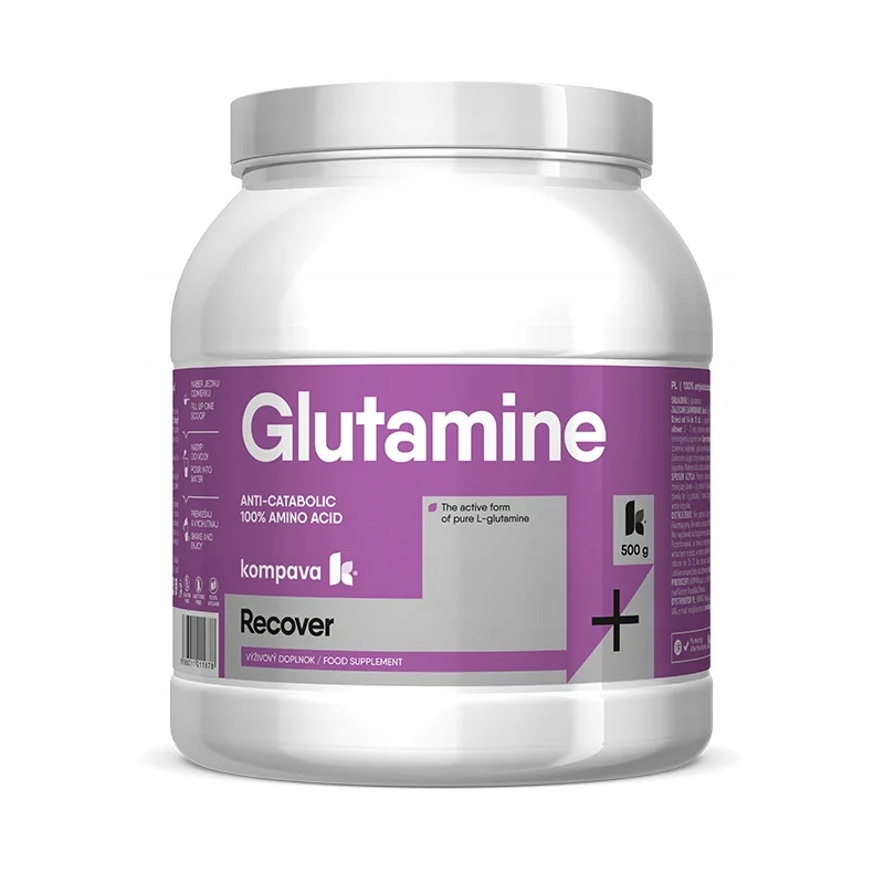 KOMPAVA Glutamin prášek 500g