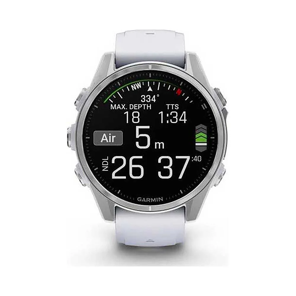 Garmin Fenix 8 43 mm AMOLED chytré hodinky Silver