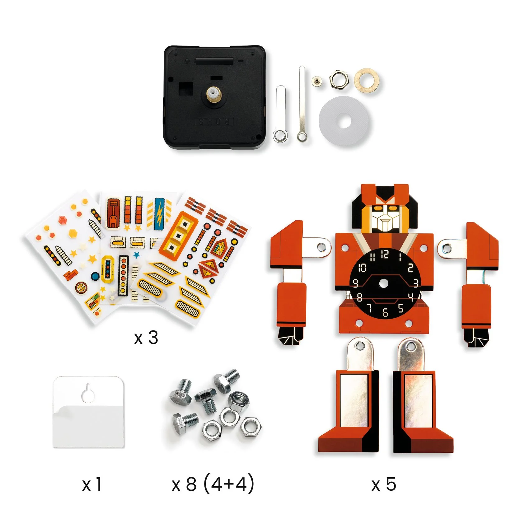 Djeco DIY Hodiny Robot
