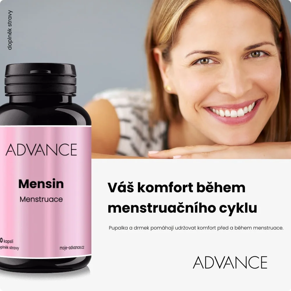 ADVANCE Mensin menstruace 60 kapslí
