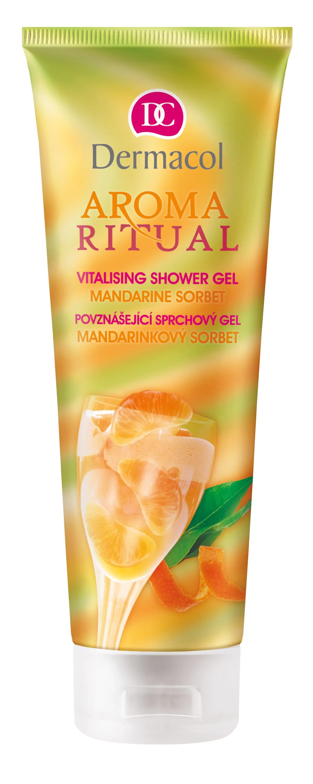 Dermacol Aroma Ritual povznášející sprchový gel mandarinkový sorbet 250 ml