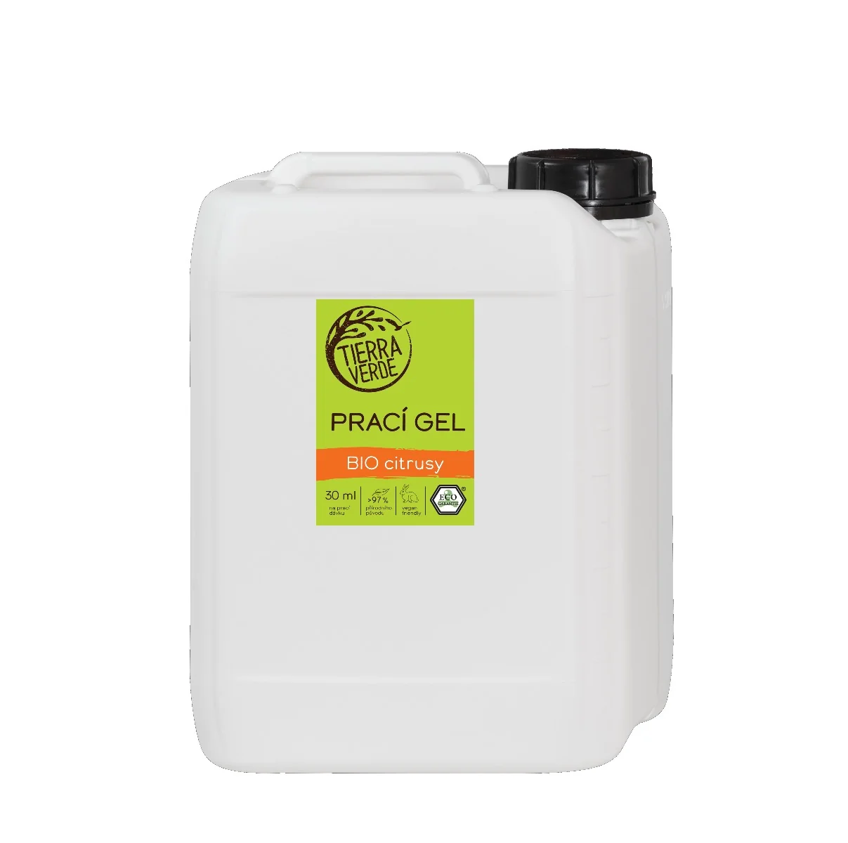 Tierra Verde Prací gel Bio Citrus 5 l