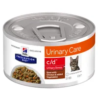 Hill's PD c/d Urinary Stress Krmivo pro kočky s kuřetem a zeleninou