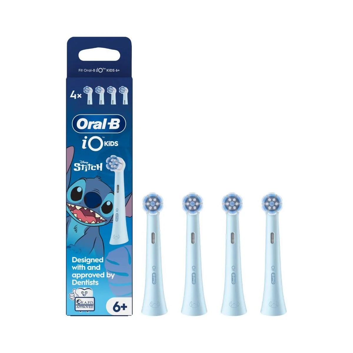 Oral-B iO Kids 6+ Stitch náhradní hlavice 4 ks