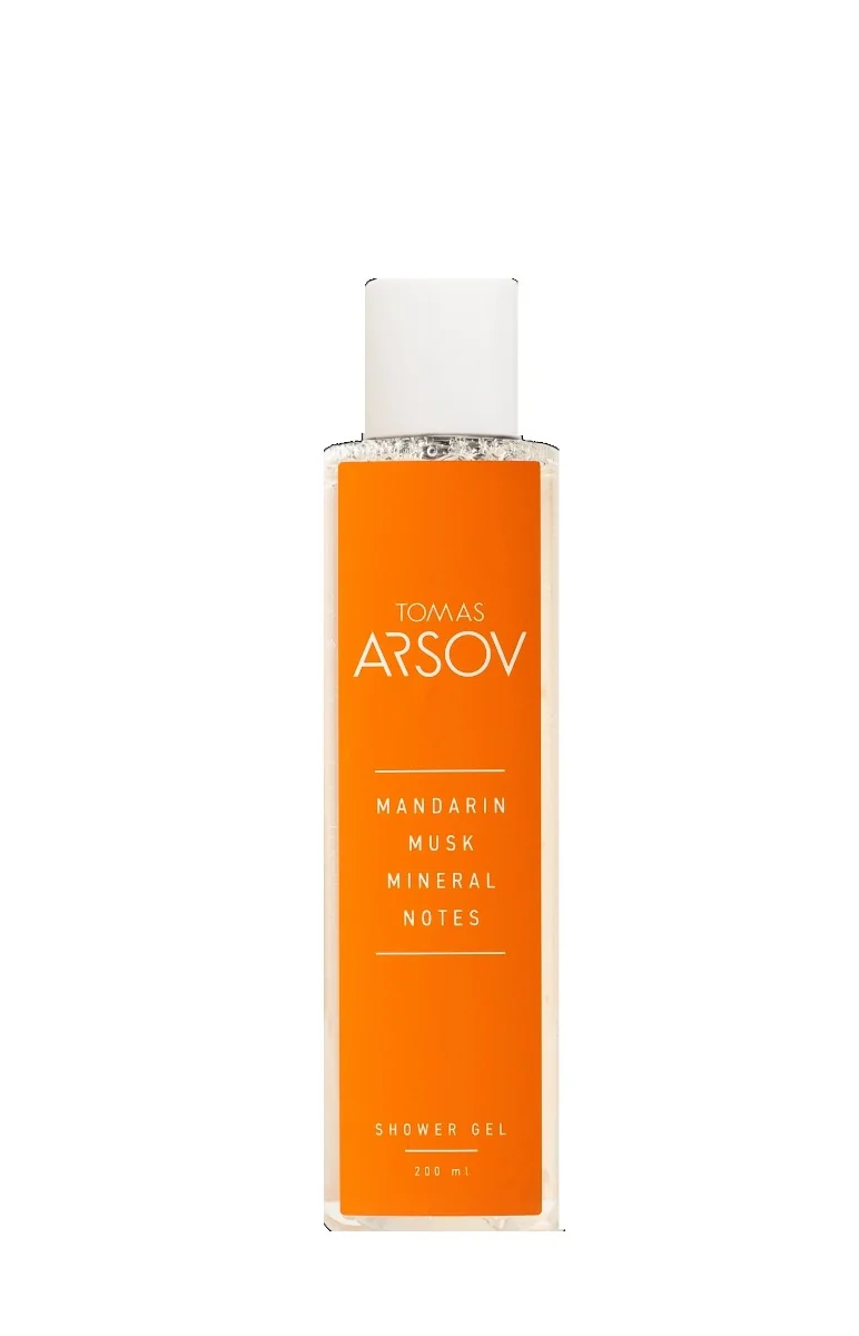 Tomas Arsov Mandarin Musk Mineral Notes sprchový gel 200 ml