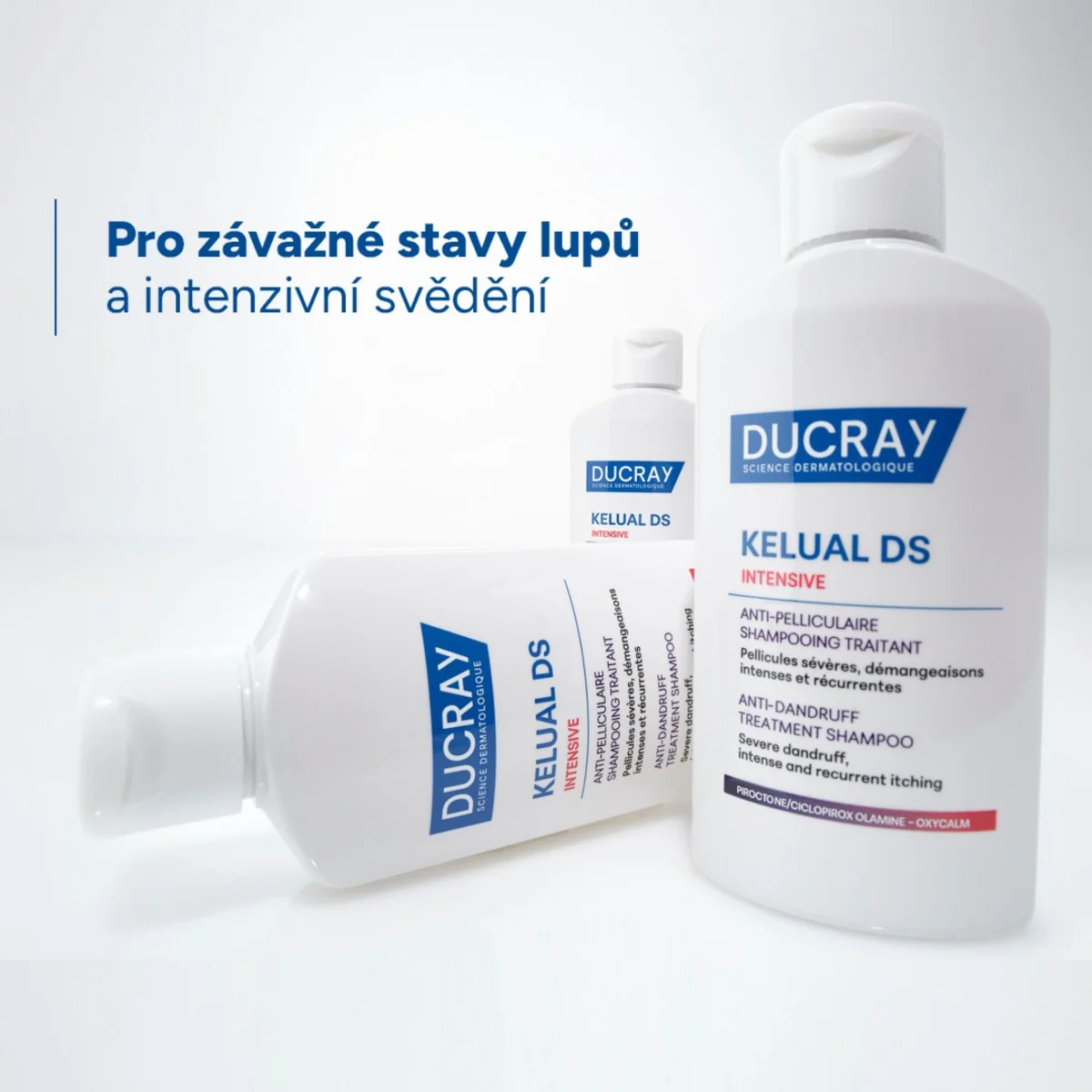 Ducray Kelual DS INTENSIVE Pečující šampon proti lupům 100 ml