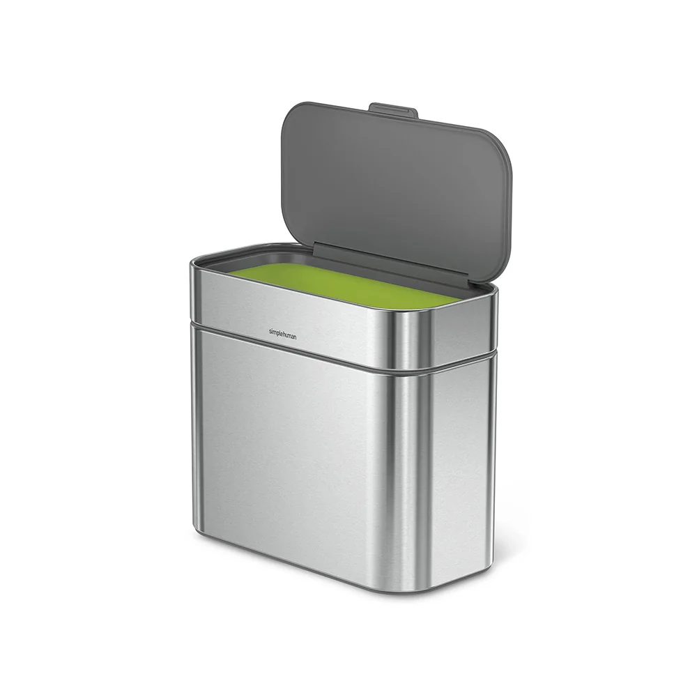 Simplehuman Odpadkový koš na kompostovatelný odpad 4 l kartáčovaná ocel