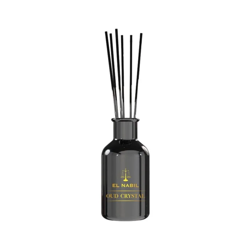El Nabil Aroma difuzér s tyčinkami - Oriental Collection - OUD CRYSTAL -  125ml