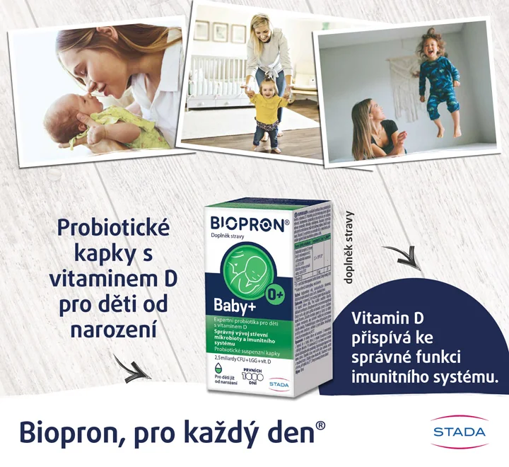 Biopron, pro každý den. Probiotika je vhodné doplňovat již od narození. Biopron, pro každý den. Probiotika je vhodné doplňovat již od narození.
