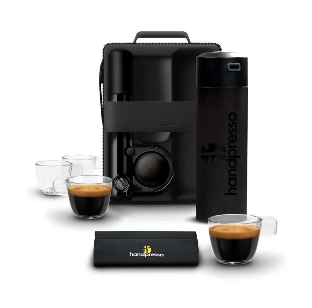 Handpresso SAS Outdoor SET Hybrid Black Kávovar