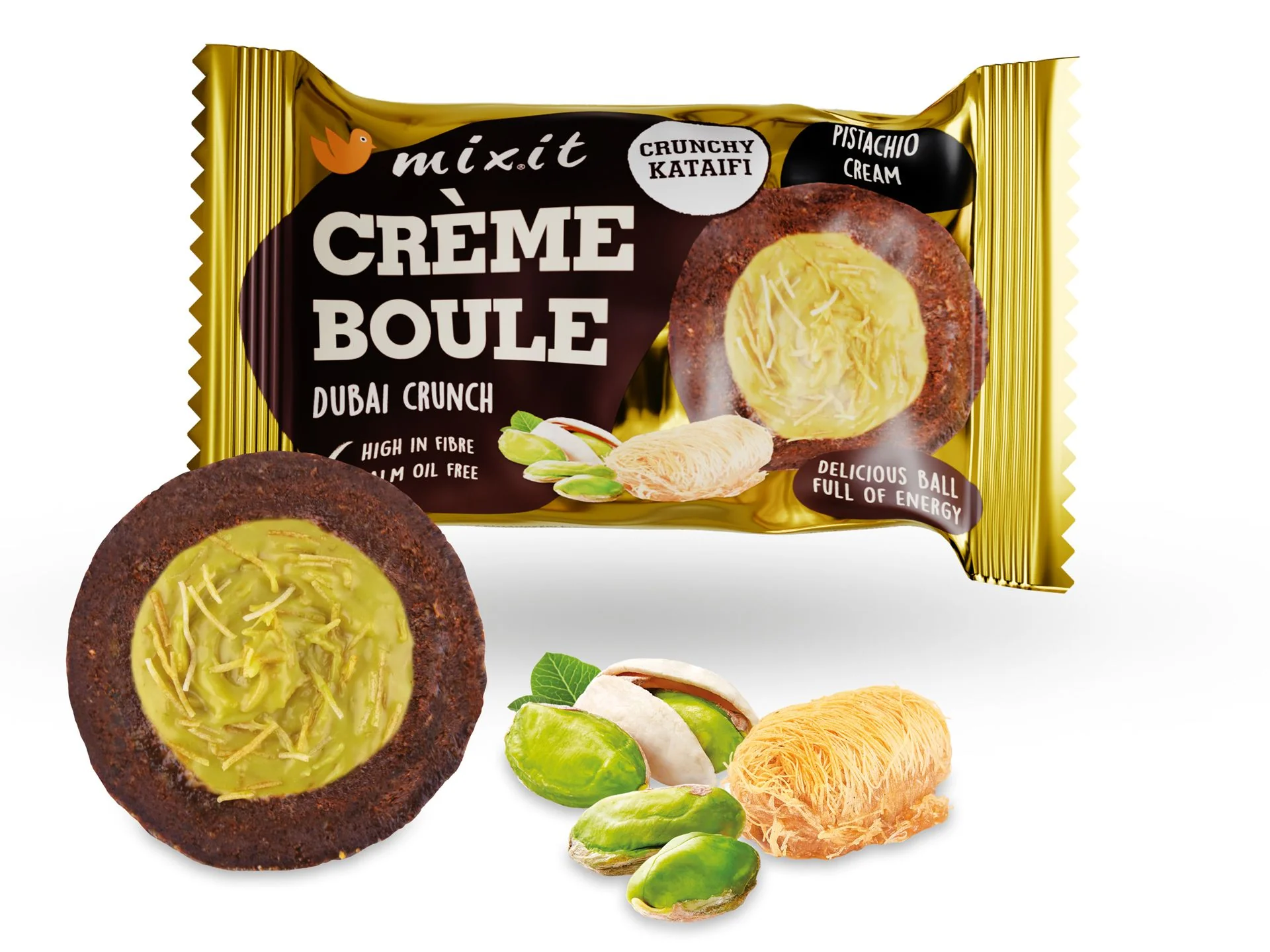 Mixit Crème Boule Dubai Crunch 30 g