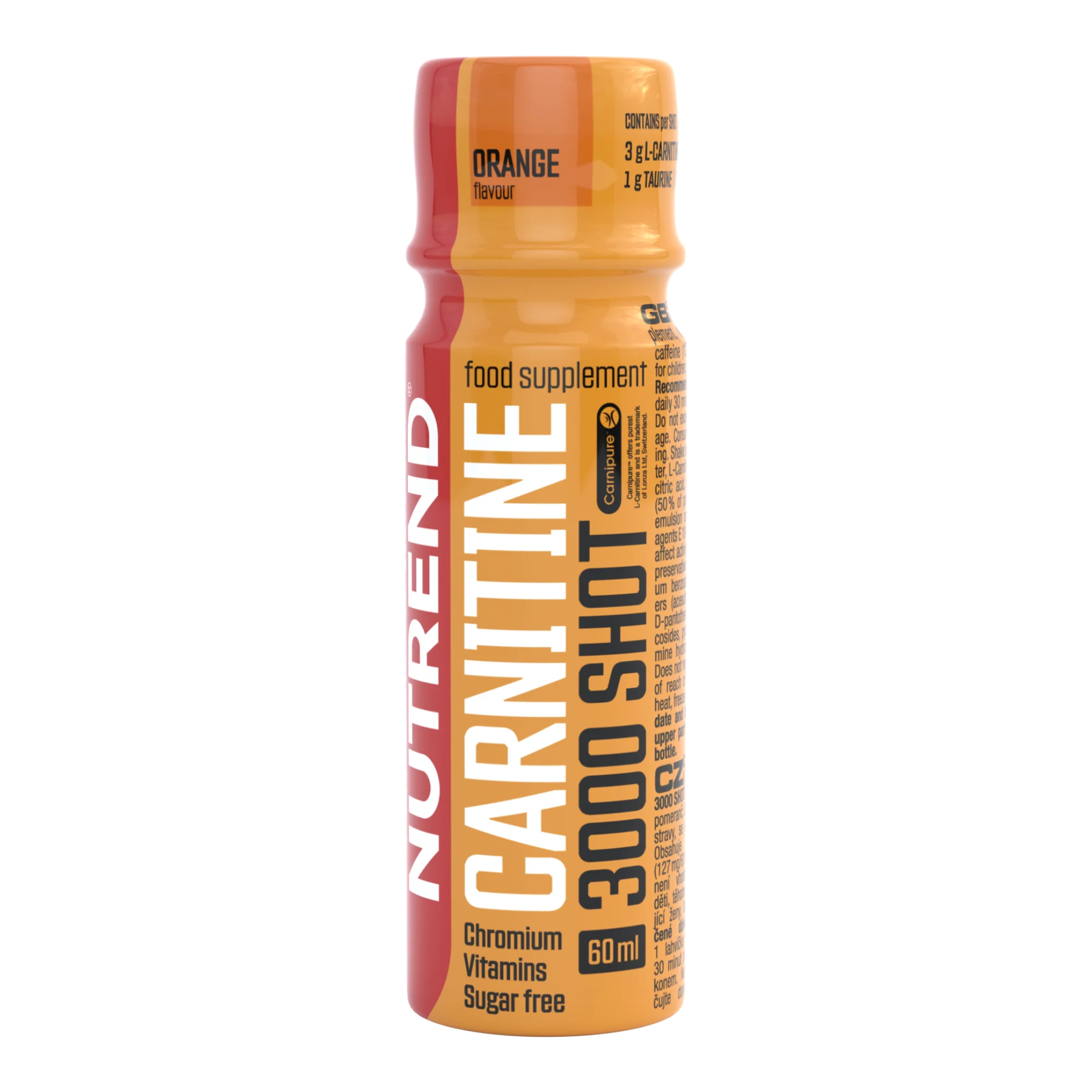 Nutrend Carnitine 3000 Shot 60 ml orange