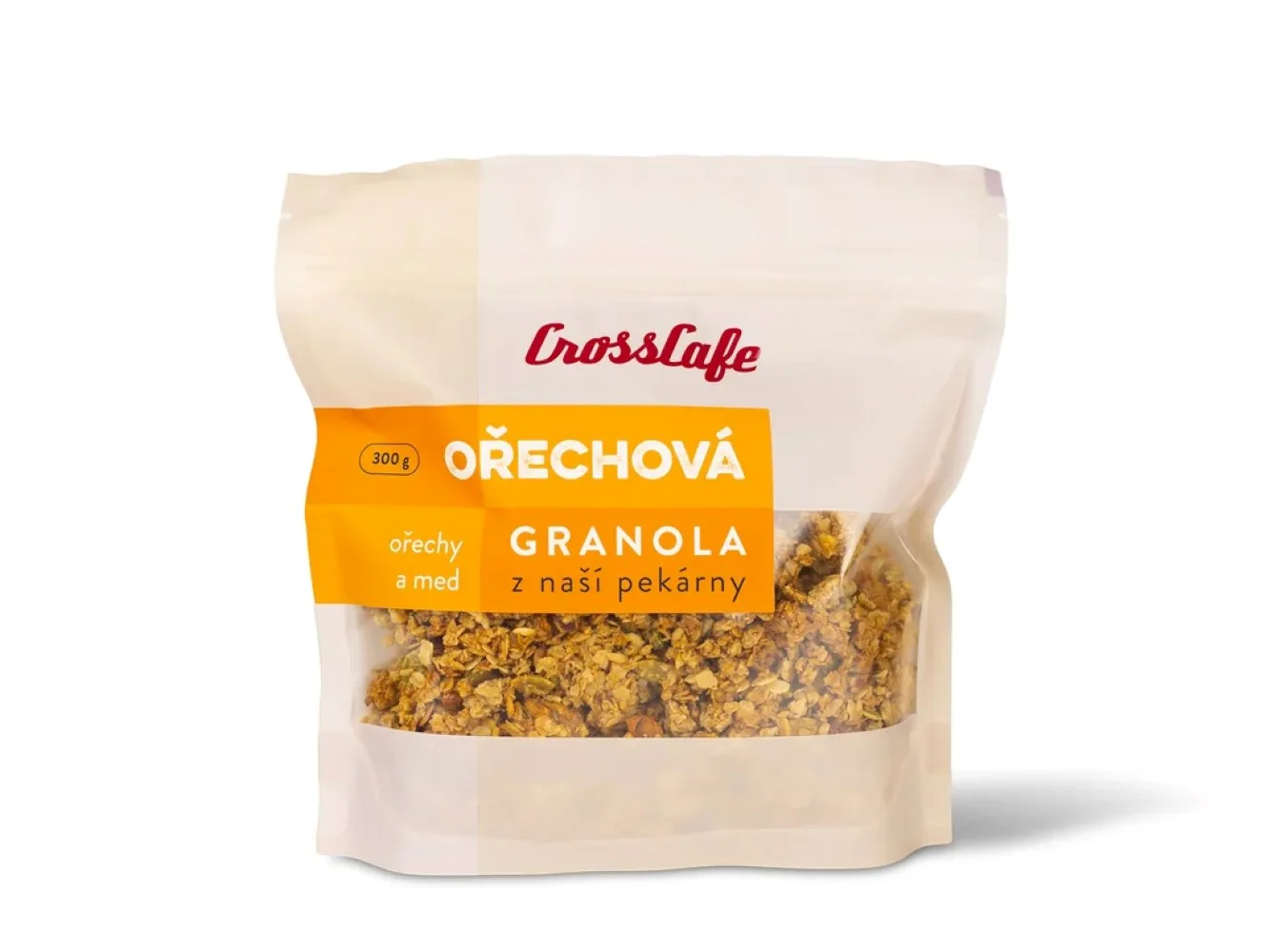 CrossCafe Ořechová granola 300 g