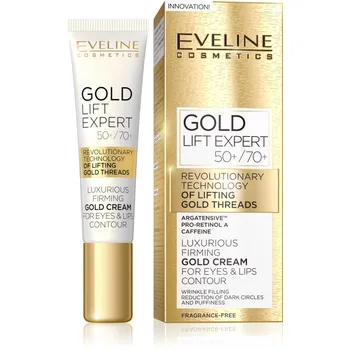 Eveline GOLD LIFT Expert Krém na oči a víčka 15 ml