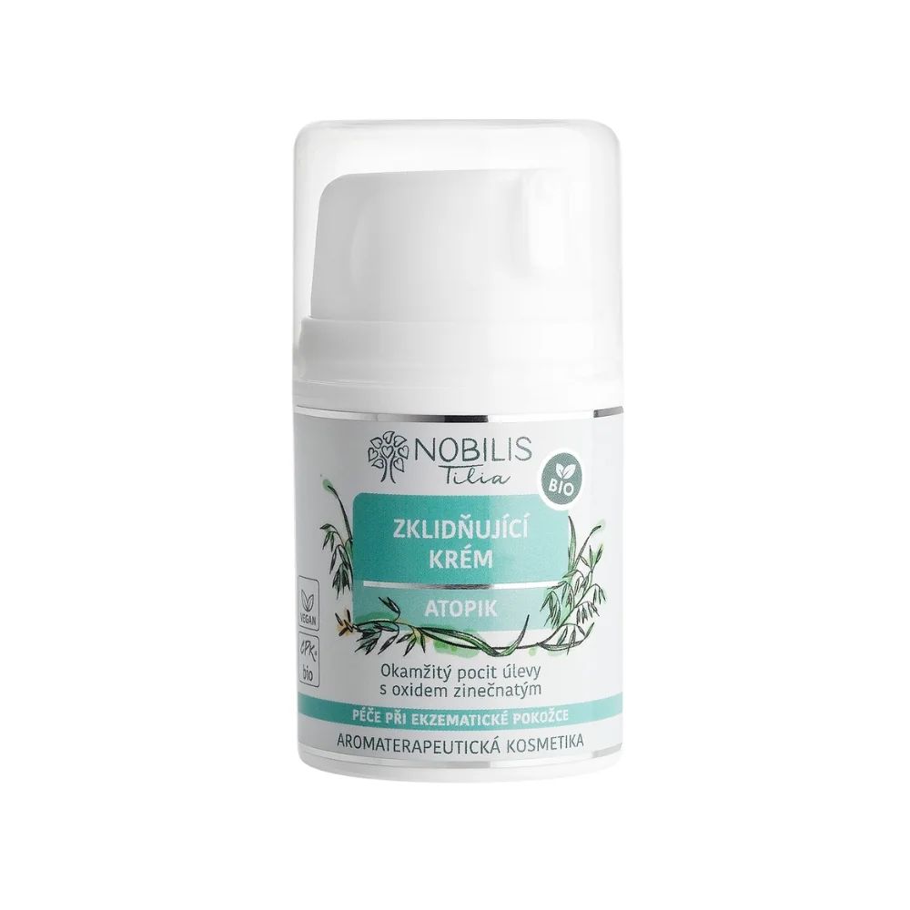 Nobilis Tilia BIO Zklidňující krém Atopik 50 ml