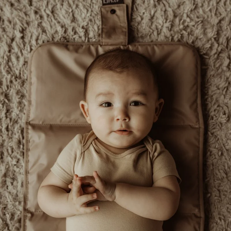 KipKep přebalovací podložka NAPPER Coffee (bavlna)