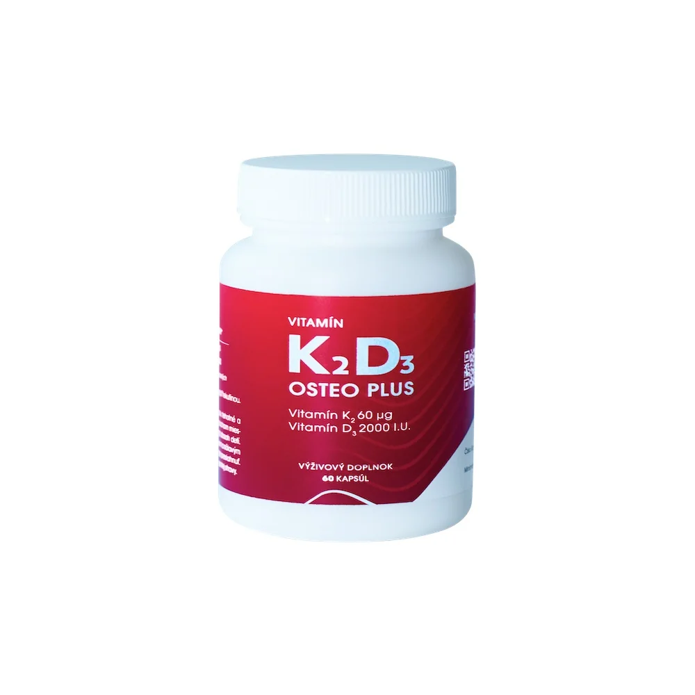MY POWER WAY Vitamín K2D3 OSTEO PLUS 60 kapslí
